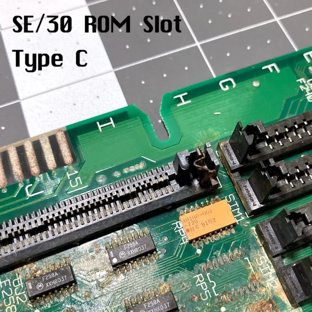 Ngàm giữ ROM cho Macintosh SE/30 (Macintosh SE/30 ROM Clips) - Image 8