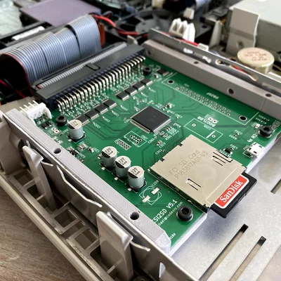 Ngàm gắn SCSI2SD cho Macintosh (Macintosh SCSI2SD Bracket)