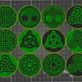 Celtic Coasters – Bộ Lót Ly Họa Tiết Celtic - Thumbnail 1