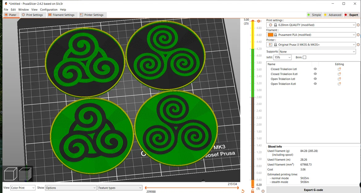Celtic Coasters – Bộ Lót Ly Họa Tiết Celtic - Image 5