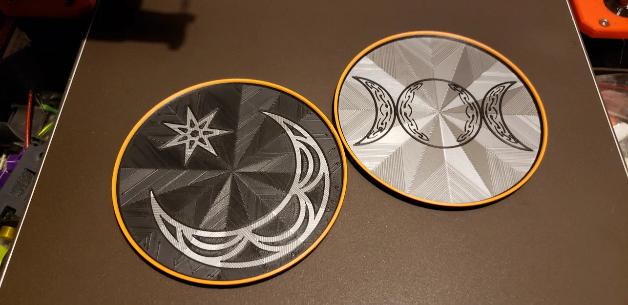 Lót Ly Mặt Trời, Mặt Trăng & Ngôi Sao - Image 5