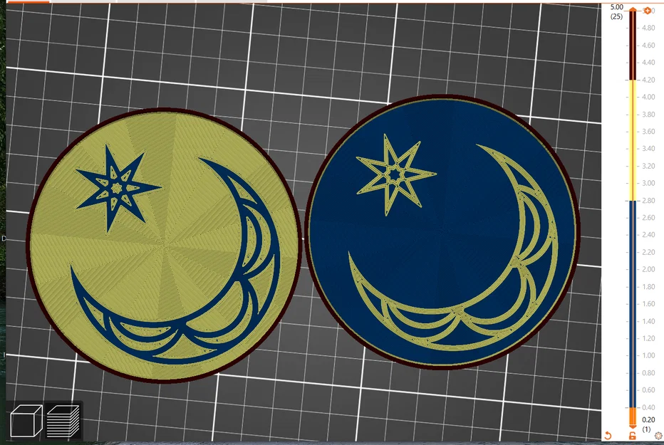 Lót Ly Mặt Trời, Mặt Trăng & Ngôi Sao - Image 6