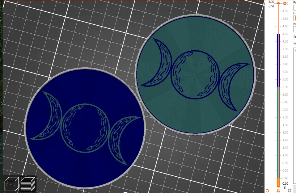 Lót Ly Mặt Trời, Mặt Trăng & Ngôi Sao - Image 7