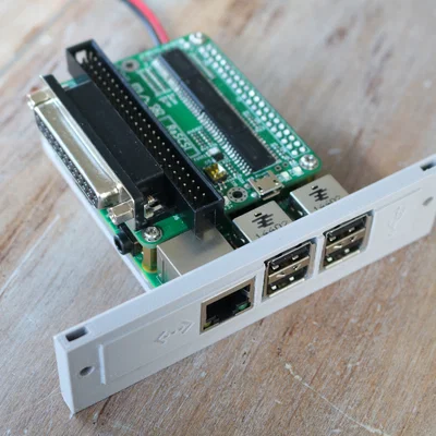 Bracket khe mở rộng PiSCSI cho Macintosh SE và SE/30