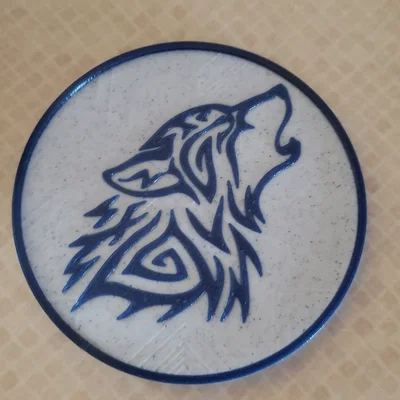 Bộ Lót Ly Sói (Wolf Coasters)