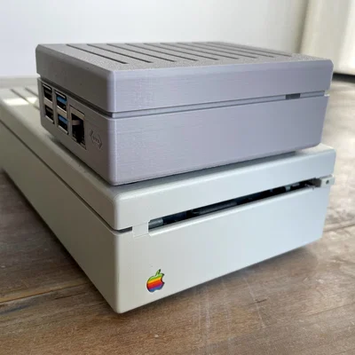 PiSCSI Slim Case – Vỏ PiSCSI & Raspberry Pi 4 phong cách Snow White