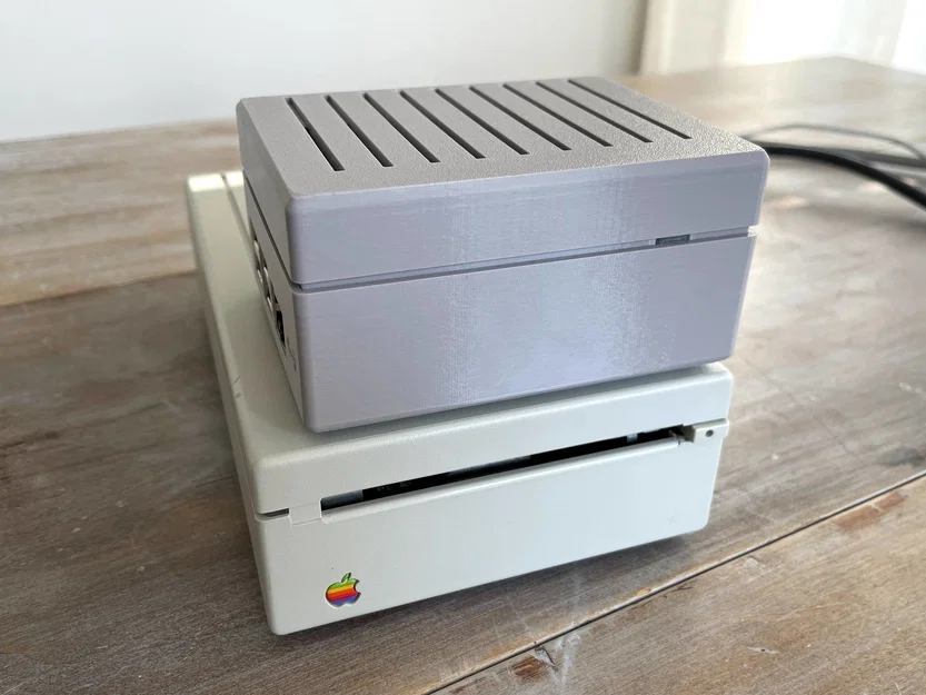 PiSCSI Pro Case – Vỏ cho Raspberry Pi 4 & PiSCSI phong cách Snow White - Image 2