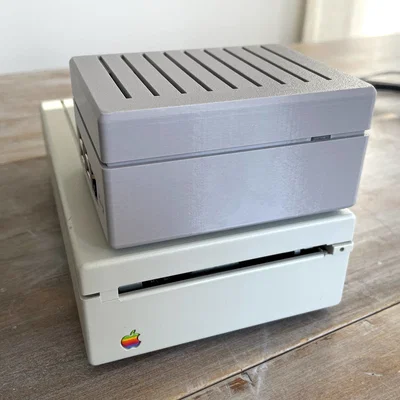 PiSCSI Pro Case – Vỏ cho Raspberry Pi 4 & PiSCSI phong cách Snow White