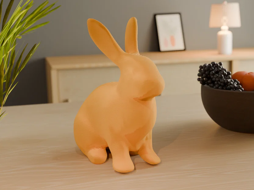 Thỏ Phục Sinh (Easter Bunny) – Mẫu 3D dễ in, dễ thương - Image 1