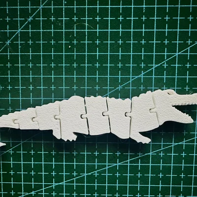 Flexi Alligator – Cá sấu dẻo print-in-place