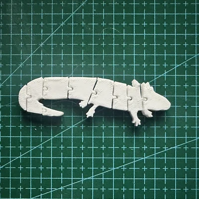 Flexi Axolotl – Mô hình axolotl khớp nối uốn dẻo để in 3D