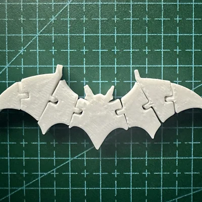 Flexi Bat – Dơi Flexi in 3D khớp nối, in xong chơi liền