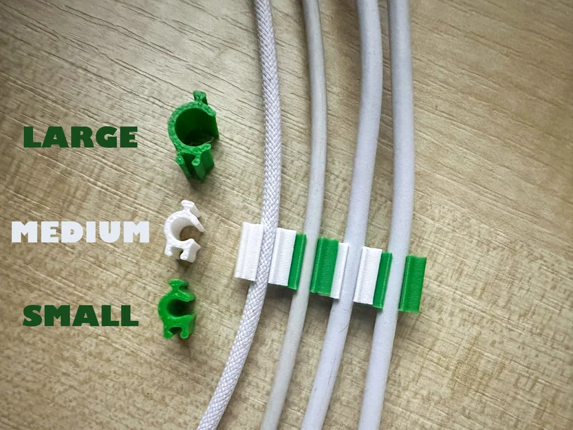 Modular Cable Organizer – Bộ kẹp quản lý dây cáp lắp ghép - Image 1
