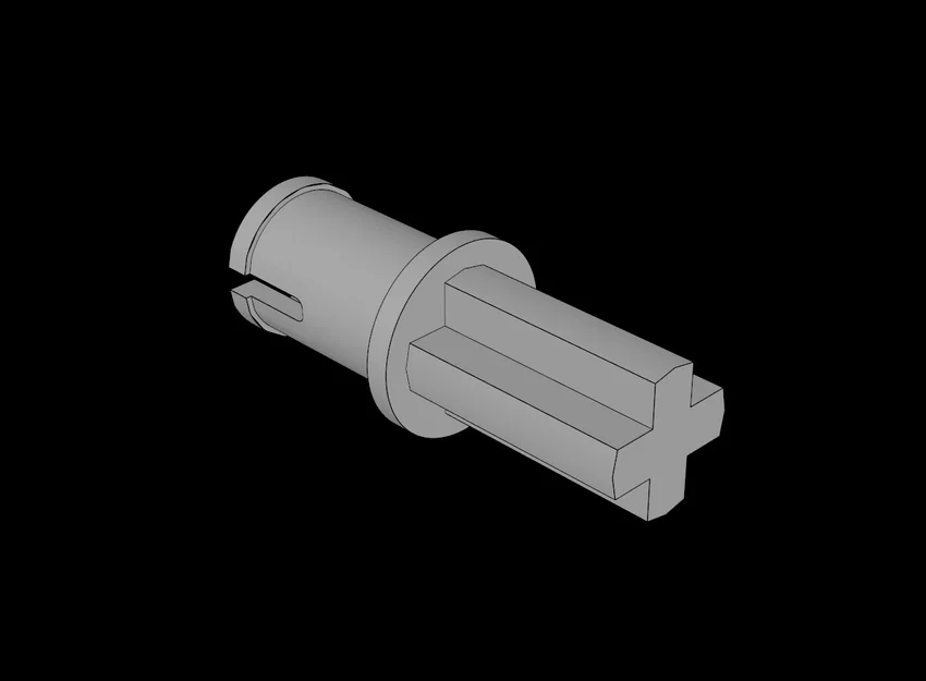 Chốt nối Technic Axle Pin tương thích LEGO (Mã 3749.dat) - Image 1