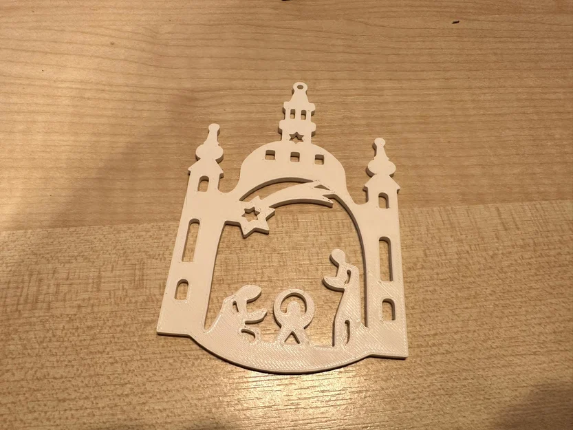 Christmas Ornament – Đồ trang trí Noel cảnh thị trấn - Image 1