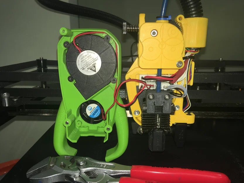 Thunder 7/Ender 7: HGX direct drive budget tích hợp & toolhead Bambu Hot End - Image 1