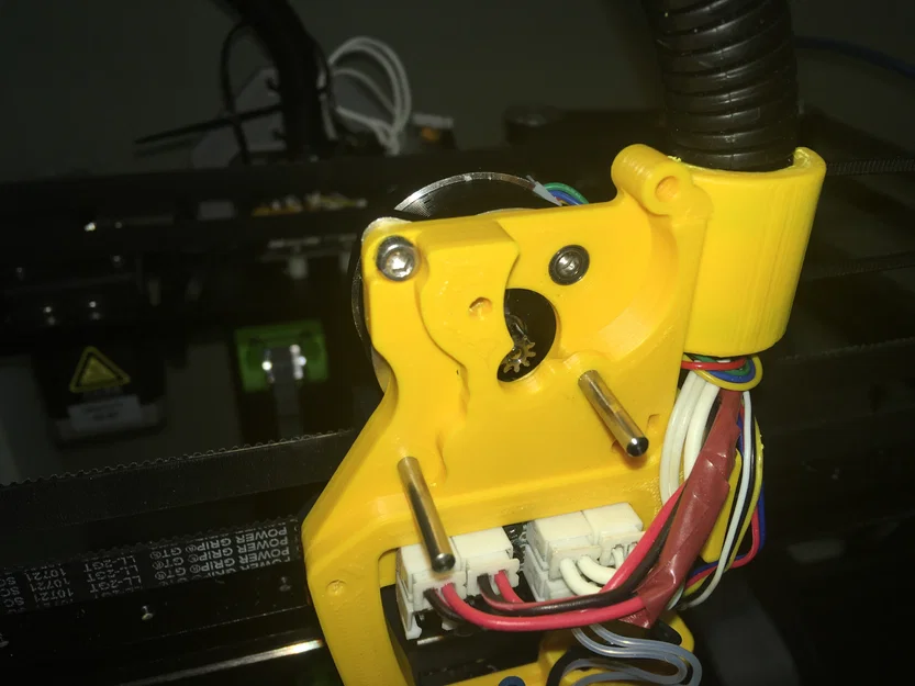 Thunder 7/Ender 7: HGX direct drive budget tích hợp & toolhead Bambu Hot End - Image 4