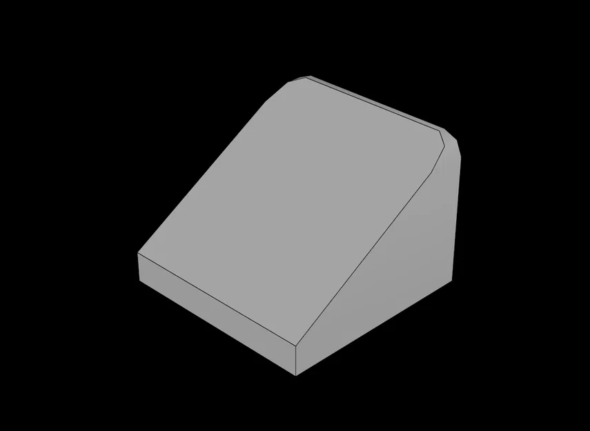 Mẫu Gạch Dốc Lego 1x1x0.667 (54200) - Tương thích chuẩn Lego - Image 1