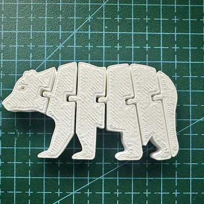 Flexi Bear – Gấu dẻo articulated print-in-place