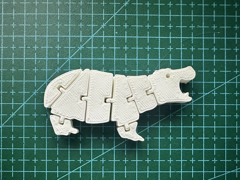 Flexi Hyppo (Hà mã dẻo uốn cong) - Image 1