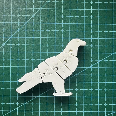 Flexi Eagle – Đại bàng dẻo khớp nối (Print-in-Place)