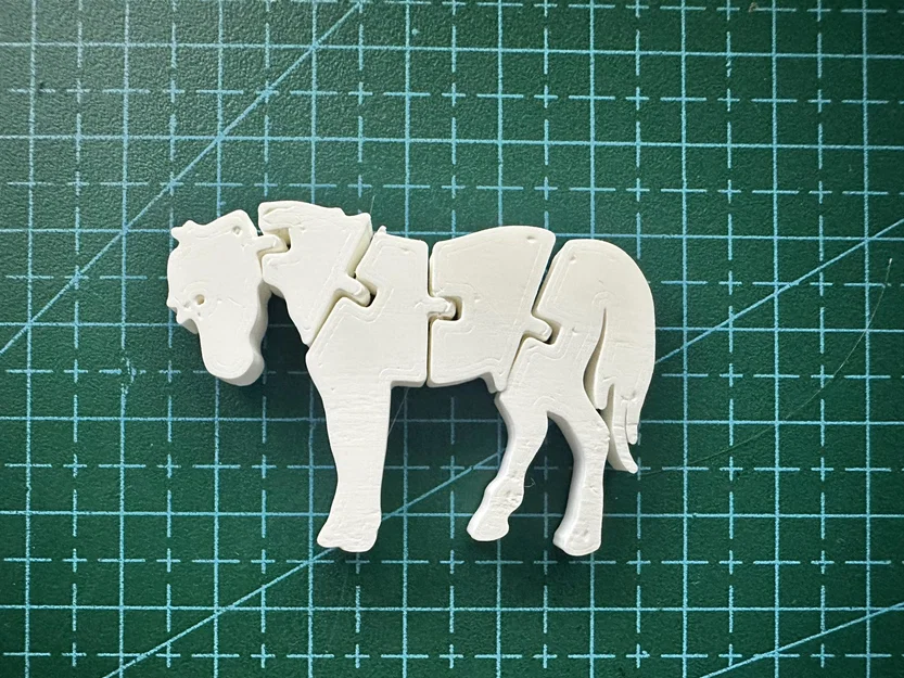 Flexi Horse – Ngựa dẻo khớp nối in 3D - Image 1