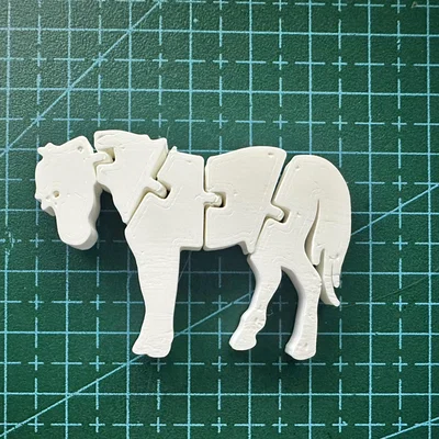 Flexi Horse – Ngựa dẻo khớp nối in 3D