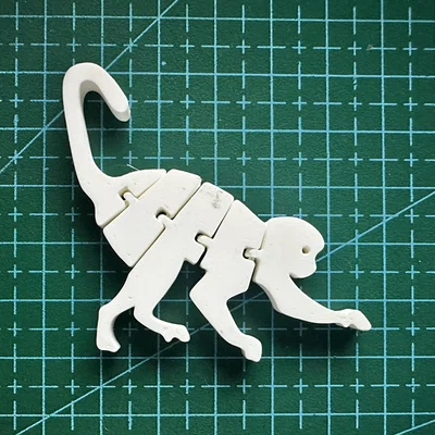 Flexi Monkey – Khỉ dẻo print-in-place cho người mới