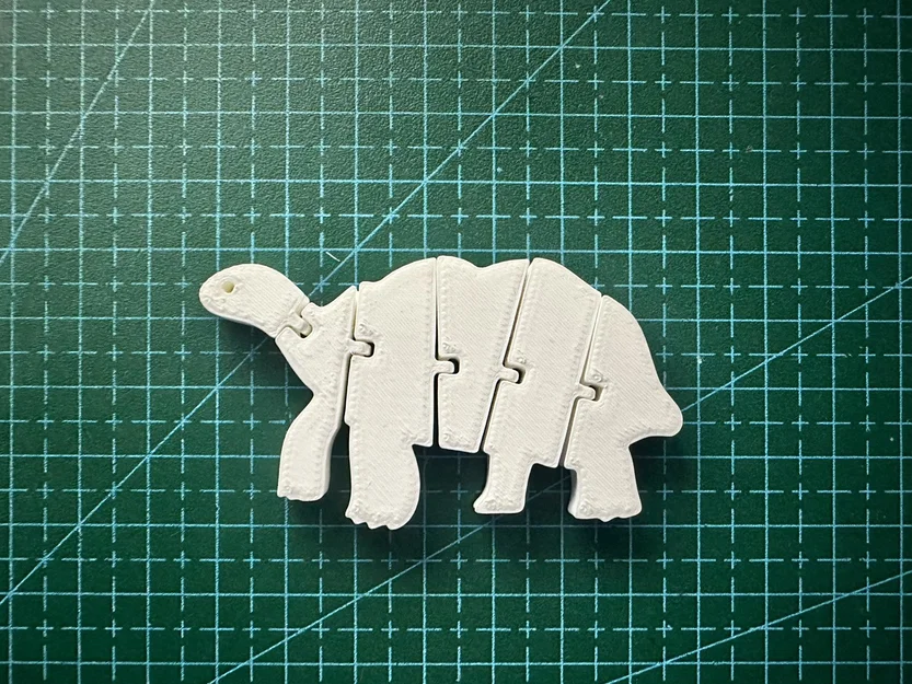 Flexi Turtle – Rùa dẻo khớp nối (3D print) - Image 1