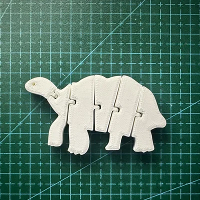 Flexi Turtle – Rùa dẻo khớp nối (3D print)