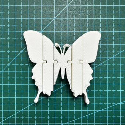 Flexi Butterfly – Bướm dẻo khớp động (print-in-place)