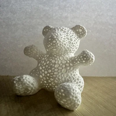 Gấu Teddy Voronoi (Voronoi Teddy Bear)