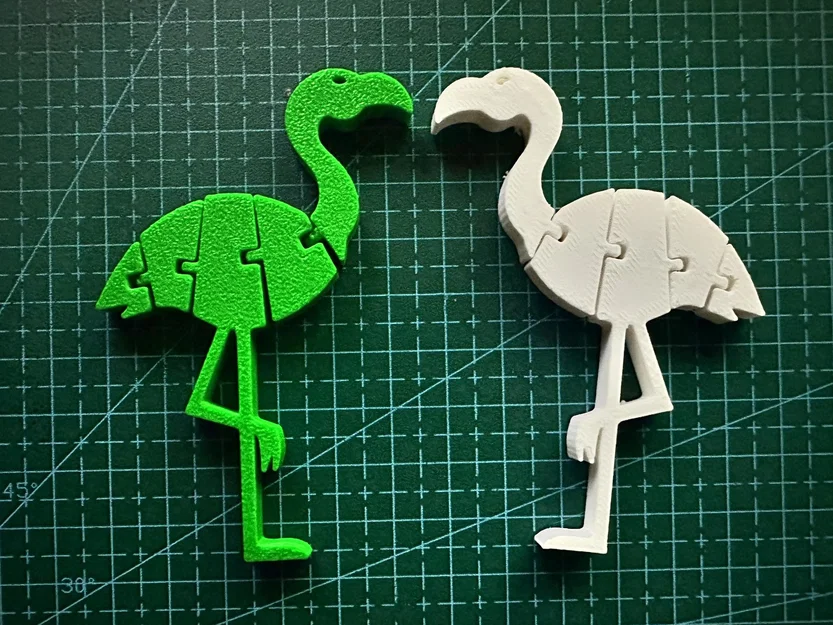 Flexi Flamingo – Mô hình hồng hạc khớp nối uốn dẻo - Image 1