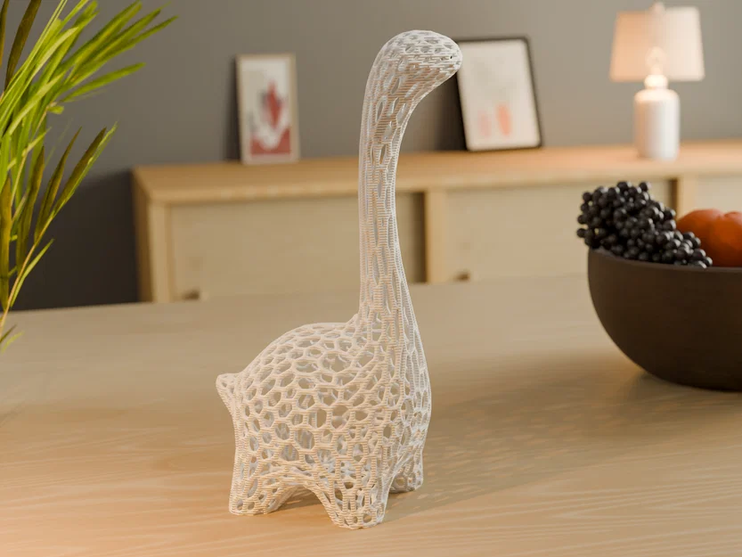 Voronoi Dinosaurus (Mẫu khủng long họa tiết Voronoi để in 3D) - Image 1