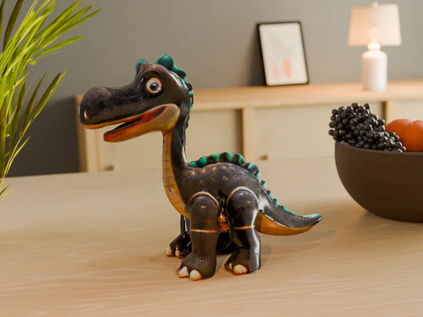 Baby Dino – Mẫu 3D Khủng Long Bé Xinh Để In 3D - Image 1