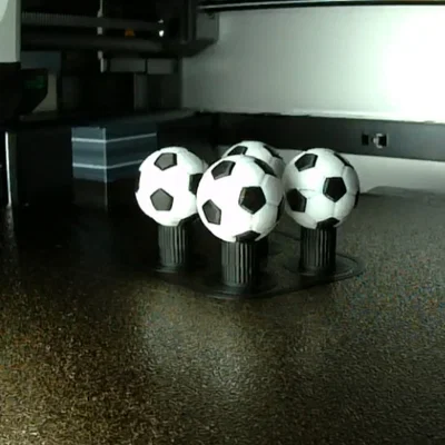 Nắp đậy van lốp xe hình quả bóng đá - Phụ kiện 3D độc đáo