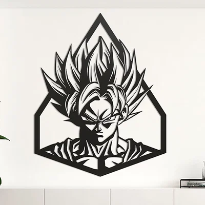 Mô hình trang trí tường Dragon Ball độc đáo cho fan anime