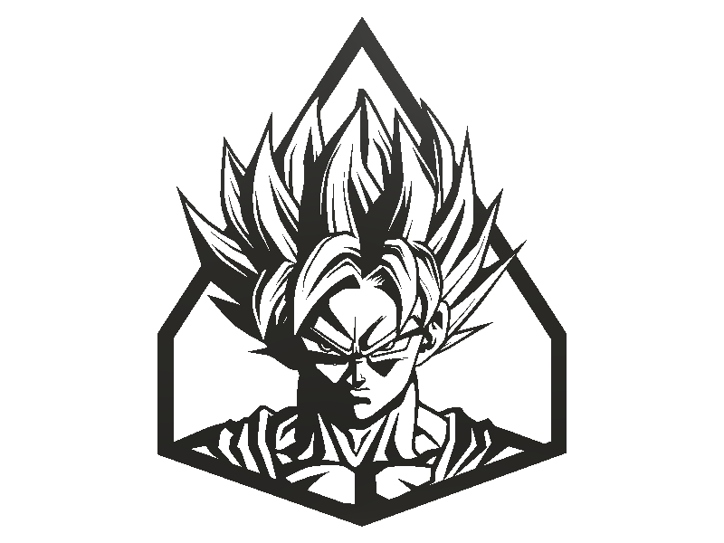Mô hình trang trí tường Dragon Ball độc đáo cho fan anime - Image 2