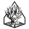 Mô hình trang trí tường Dragon Ball độc đáo cho fan anime - Thumbnail 2