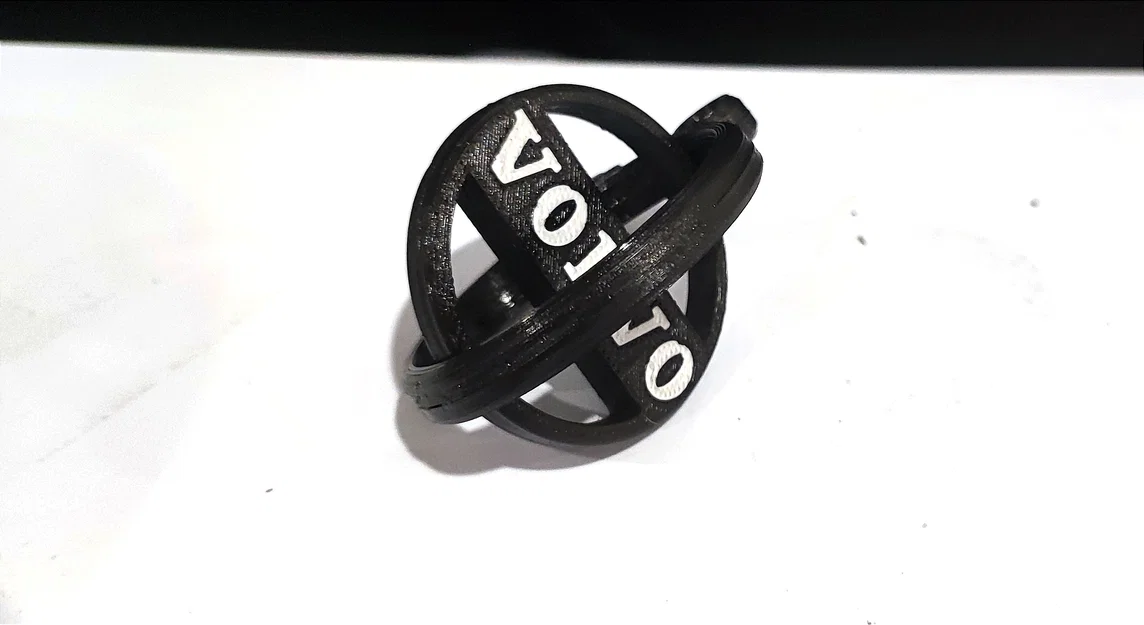 Móc khóa Volvo Gyro xoay PRINT IN PLACE MMU - Image 1