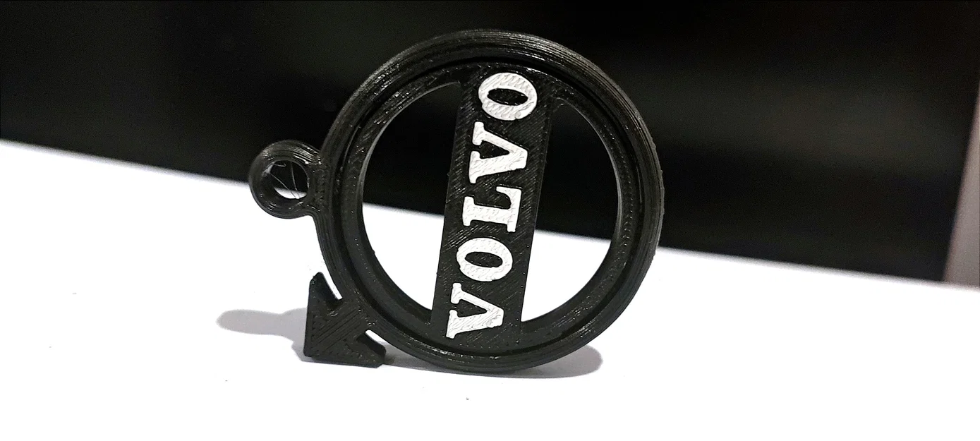 Móc khóa Volvo Gyro xoay PRINT IN PLACE MMU - Image 2