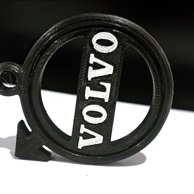 Móc khóa Volvo Gyro xoay PRINT IN PLACE MMU