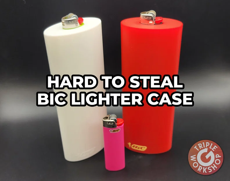 Vỏ bật lửa Bic khó bị lấy trộm (Hard to Steal Bic Lighter Case) - Image 1