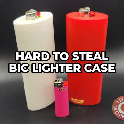 Vỏ bật lửa Bic khó bị lấy trộm (Hard to Steal Bic Lighter Case)
