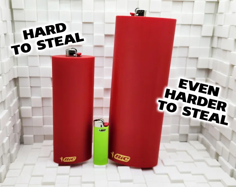 Vỏ bật lửa Bic khó bị lấy trộm (Hard to Steal Bic Lighter Case) - Image 7