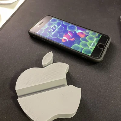 Đế giữ điện thoại hình logo Apple (iPhone Stand) đẹp mắt