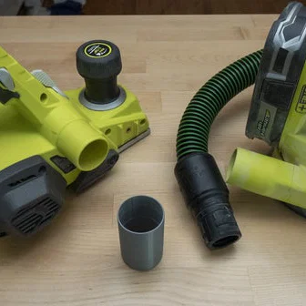 Bộ chuyển đổi cổng hút bụi Ryobi (Ryobi Dust Port Adapter) in 3D