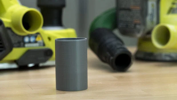 Bộ chuyển đổi cổng hút bụi Ryobi (Ryobi Dust Port Adapter) in 3D - Image 2