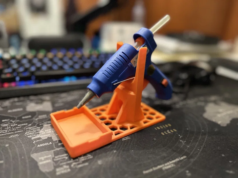 Chân Đỡ Súng Bắn Keo Nến (Hot Glue Gun Stand) - Image 3