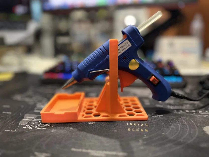 Chân Đỡ Súng Bắn Keo Nến (Hot Glue Gun Stand) - Image 4